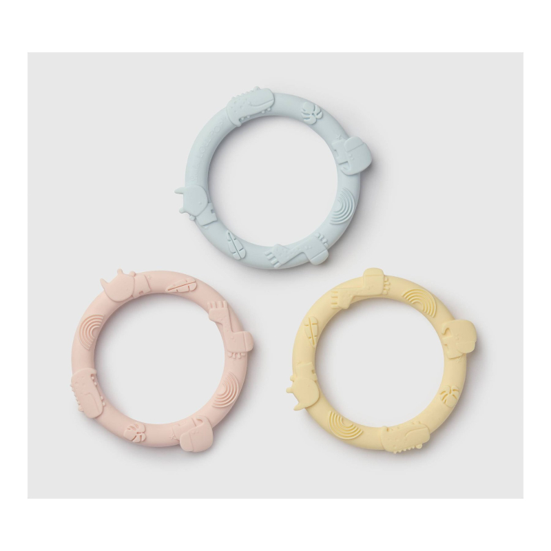 LOULOU TEETHING SET PASTEL 02091