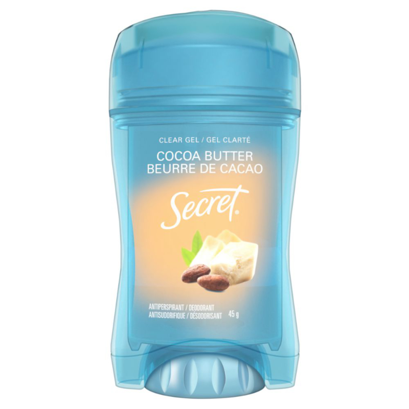 Secret 48 H Clear Gel Anti-perspirant - Cocoa Butter - 45g