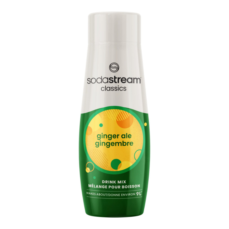 SodaStream Classics Caffeine Free Ginger Ale - 440ml