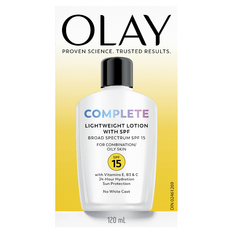 Olay Complete All Day Care Daily UV Protection Moisturizing Lotion - Combination/Oily Skin - 120ml 