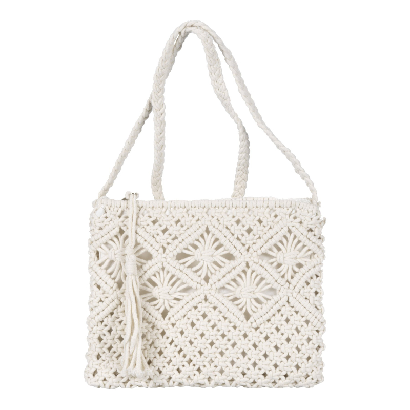 Collection H/M COTT ROPE BAG 26X20CM in White