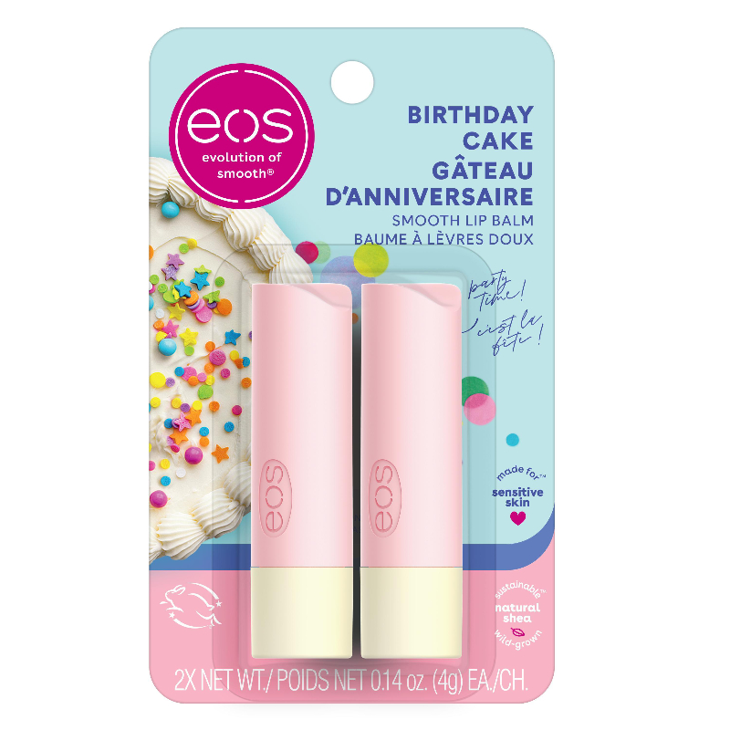 EOS LIP BALM BIRTHDAY CAKE