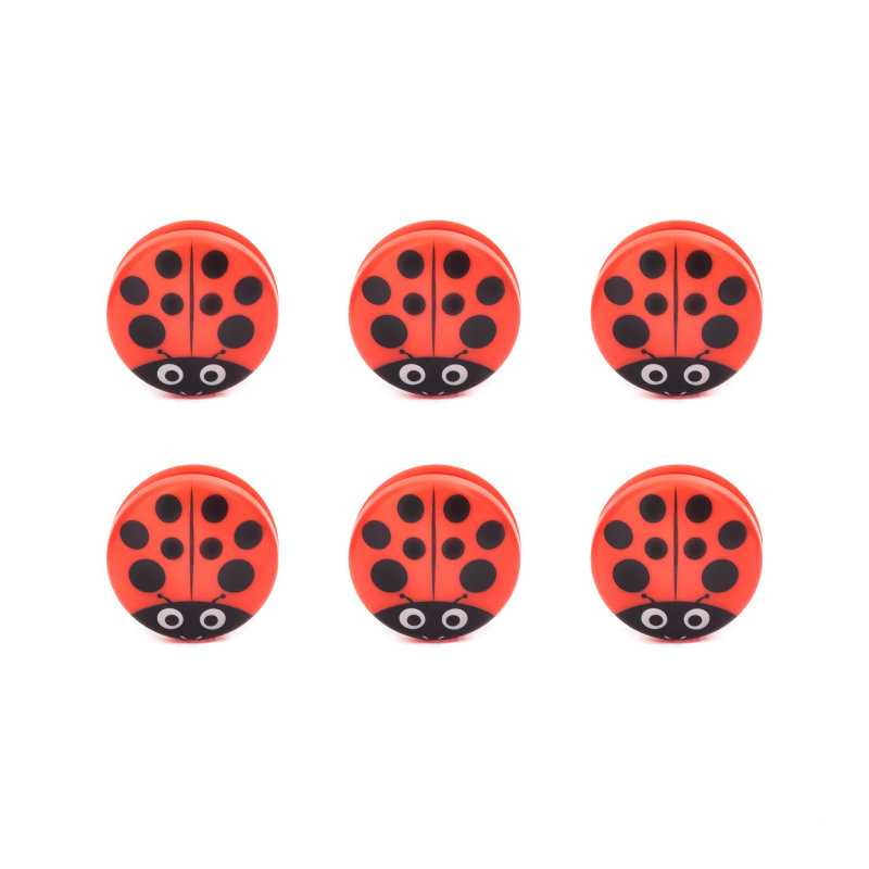 Kikkerland Ladybug Bag Clips - 75276 