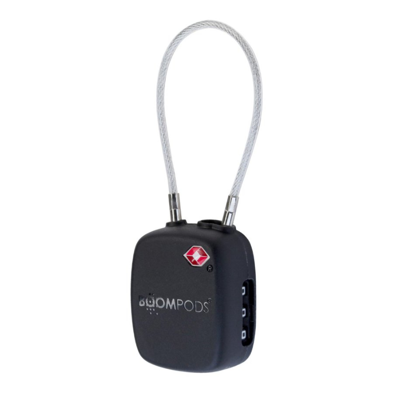 BOOMPODS BOOMTAGS TSA LOCK BP-TTSABK in Black