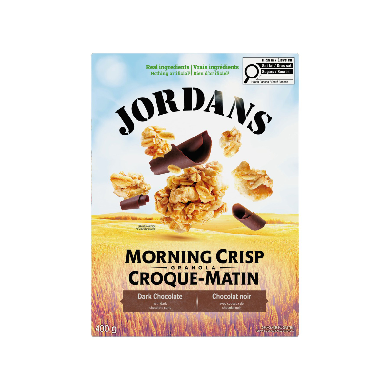 Jordans Morning Crisp Cereal - Dark Chocolate Dream - 400g