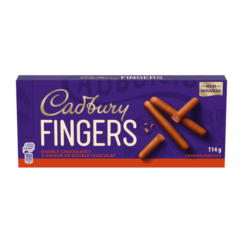 CADBURY FINGERS D.B. CHOC. 114G