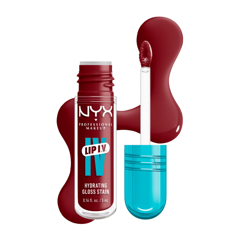 NYX WET SHOT IV COLOUR LIP CRANBERRY in Red