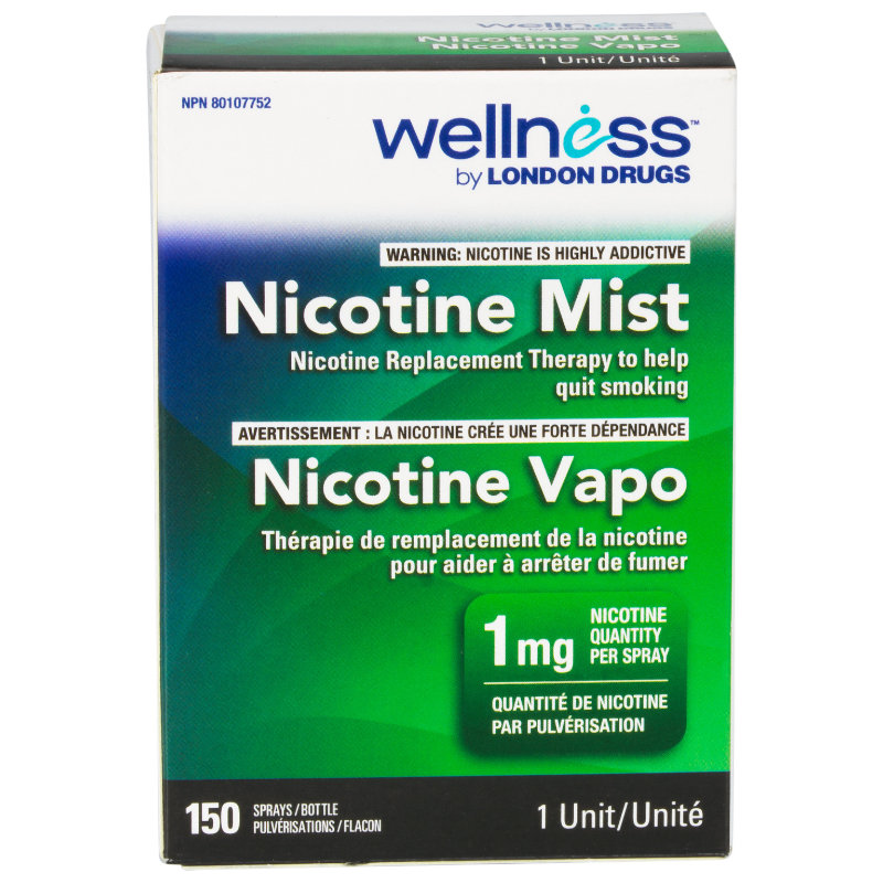 WELLNESS NICOTINE SPRAY 150 SPRAYS