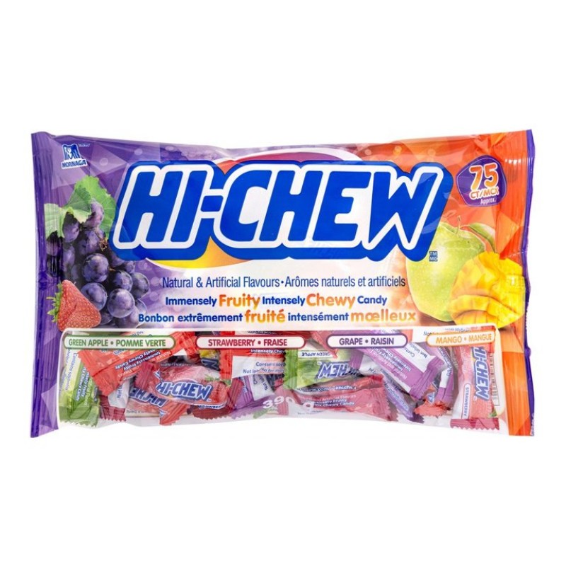 Hi-Chew Fruit Chews Candy - Assorted - 390g
