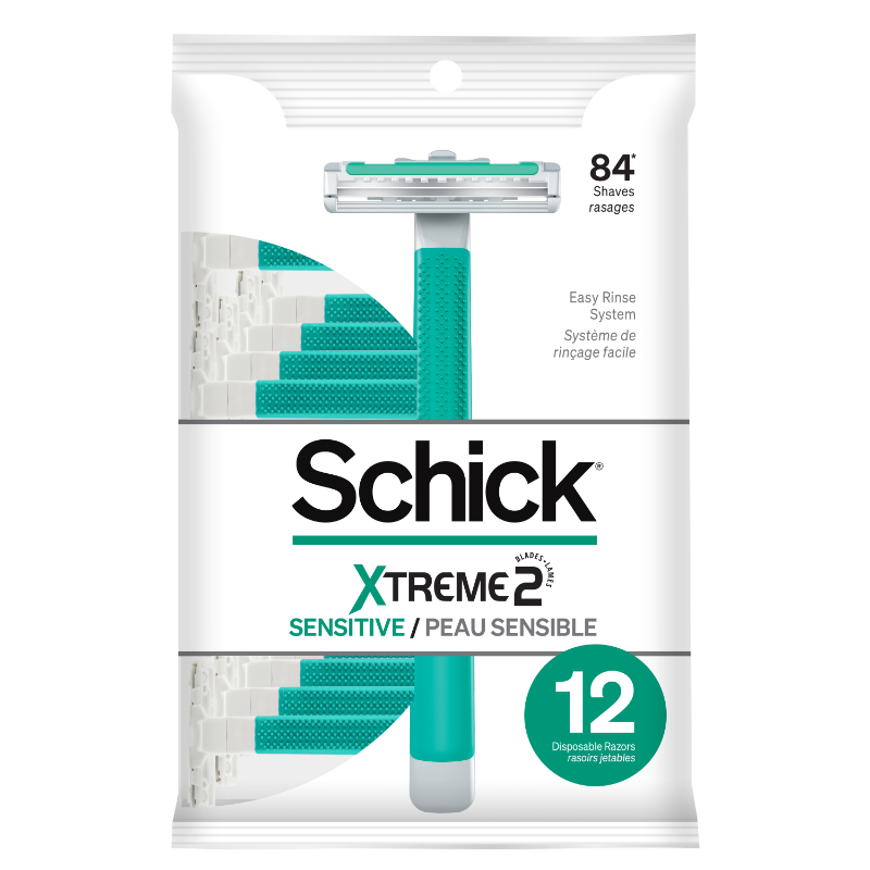 Schick Xtreme2 Sensitive Razors - 12s