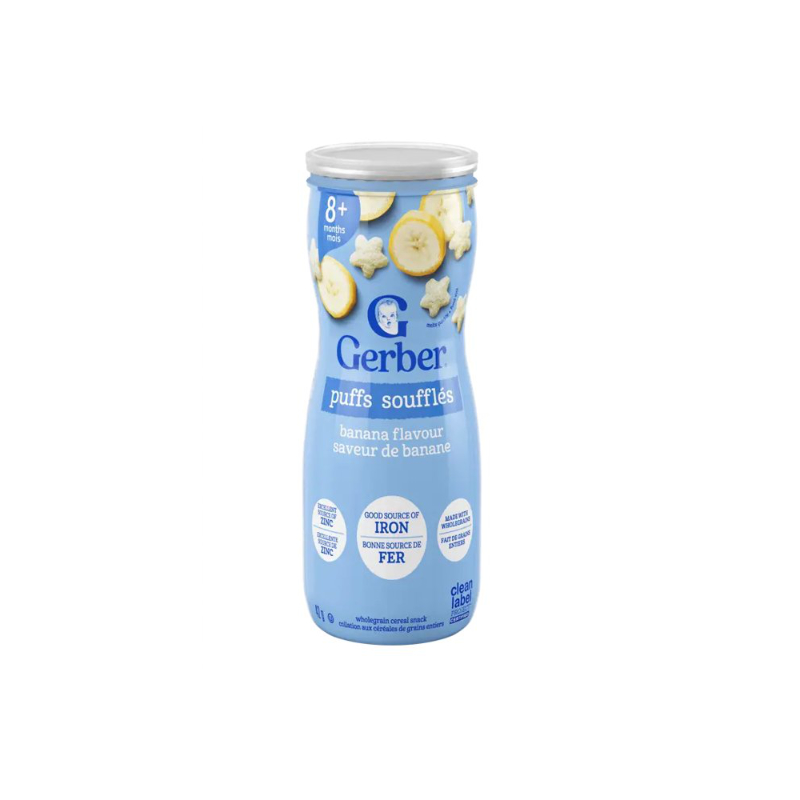 Cereal Snack Banana Puffs Baby Food GERBER Baby Puffs 42 G Price