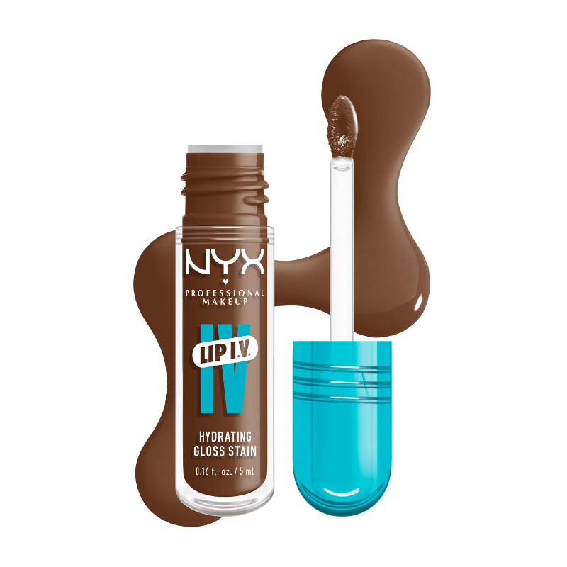 NYX WET SHOT IV COLOUR LIP SPLASH SPIC in Brown
