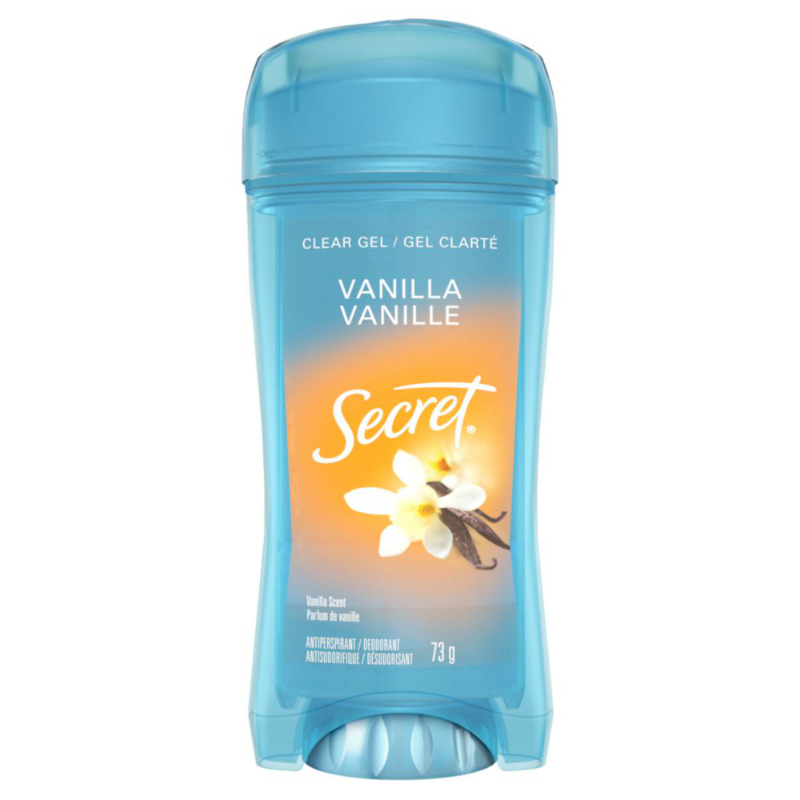 Secret 48 H Clear Gel Antiperspirant - Vanilla - 73g