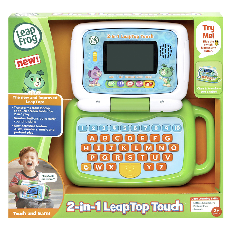 LeapFrog 2-in-1 LeapTop Touch - Green