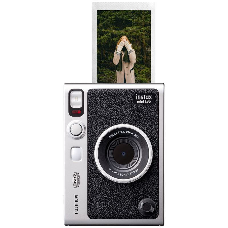 Fujifilm Instax Mini Evo - Silver-Black - 600022281 | London