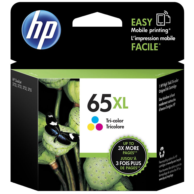 HP 65XL Original Ink Cartridge - Black - N9K04AN#140