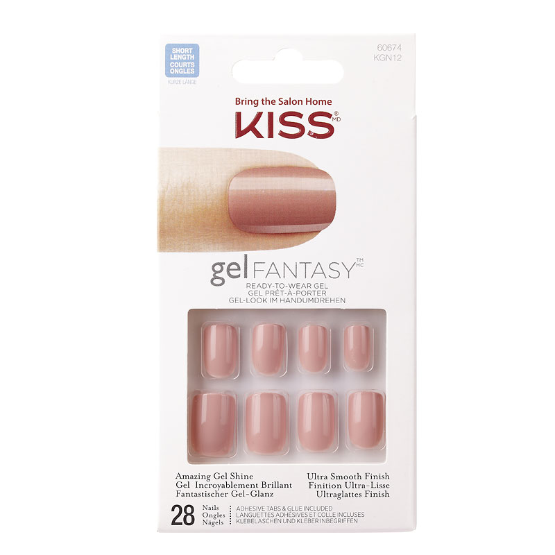 Kiss Gel Fantasy Ready-To-Wear Gel Nails - Ribbons