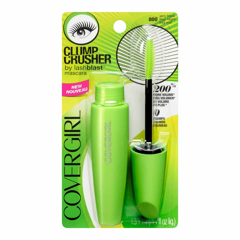CoverGirl Clump Crusher Water Resistant Mascara by LashBlast - Very Black