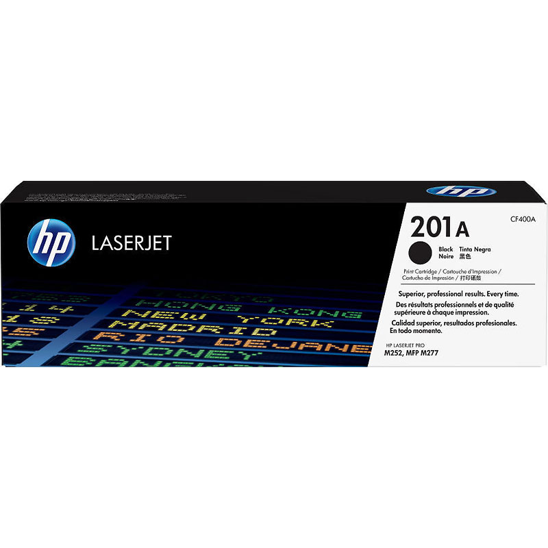 HP 201A Original LaserJet Toner Cartridge - Black - CF400A