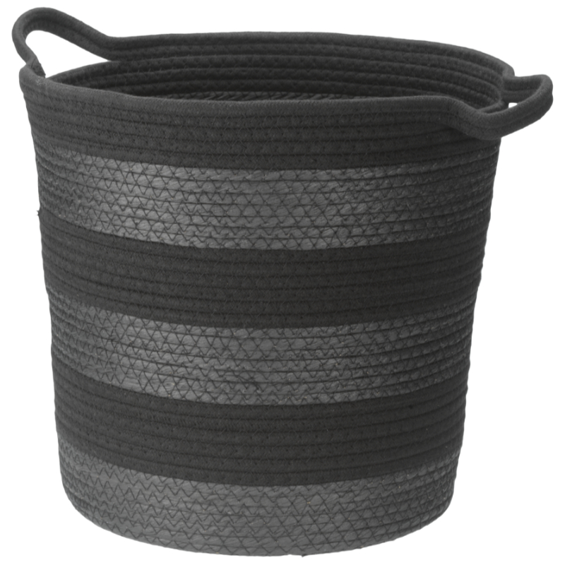 Collection by London Drugs Paper/Cotton Rope Basket - D35xH35cm
