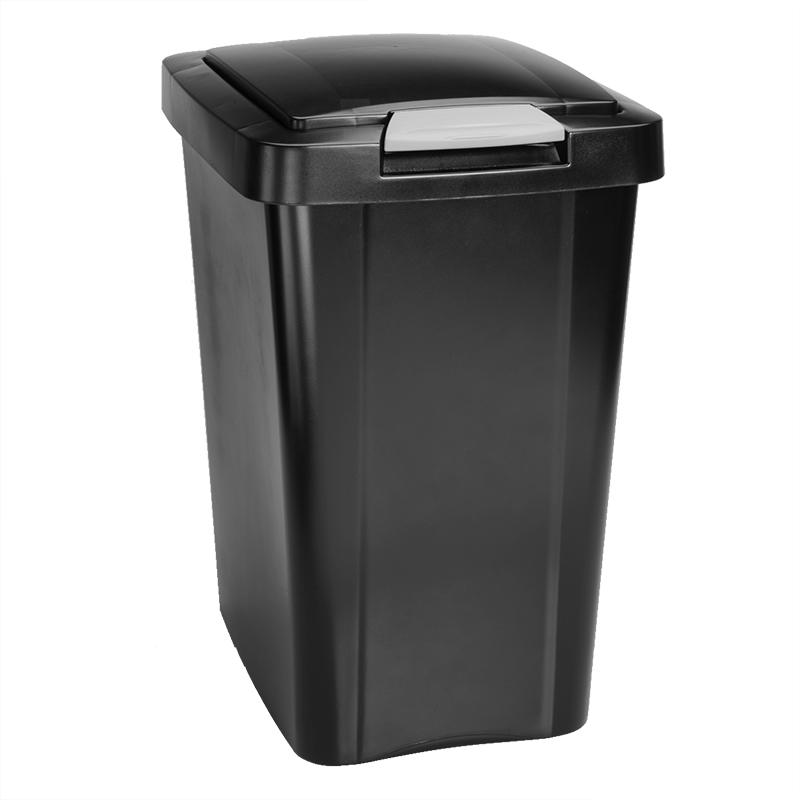 Sterilite TouchTop Wastebasket - White - 28 L