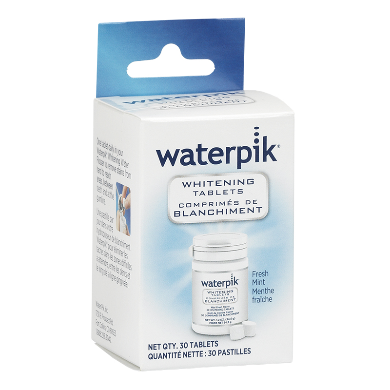 Waterpik Whitening Tablets - Fresh Mint - 30s