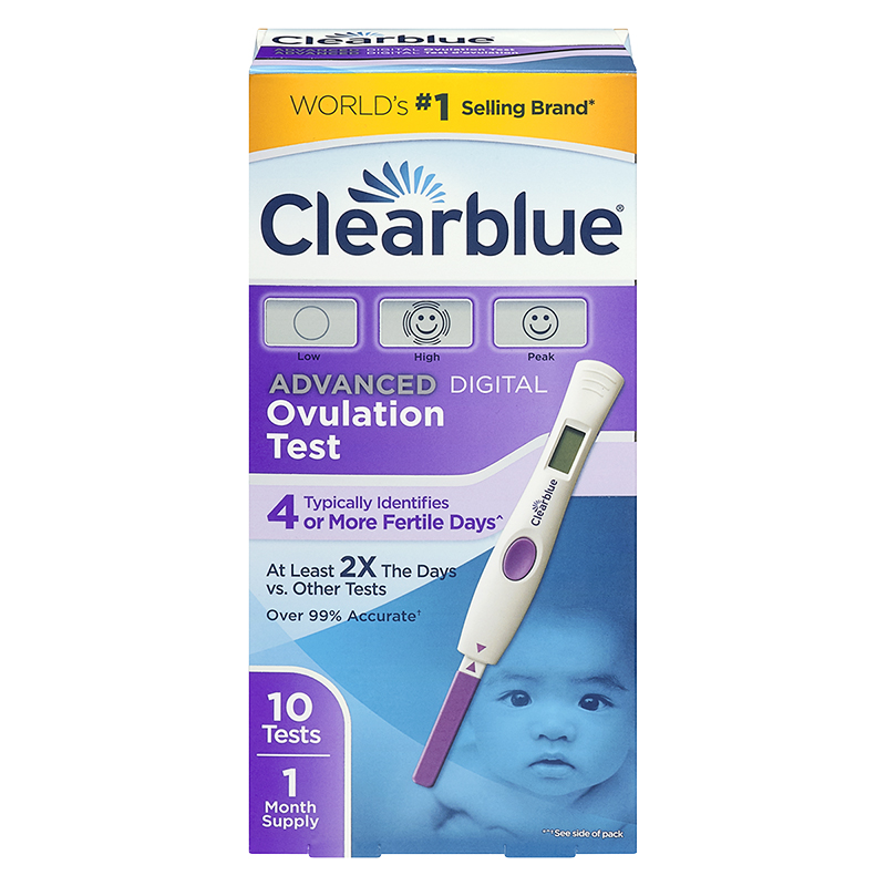 Clearblue Advanced Digital Ovulation Test - 10s