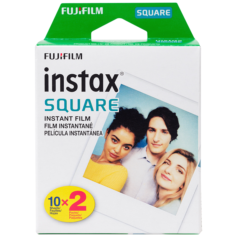 Fujifilm Instax SQUARE Film 2x10 Exposures 600019855