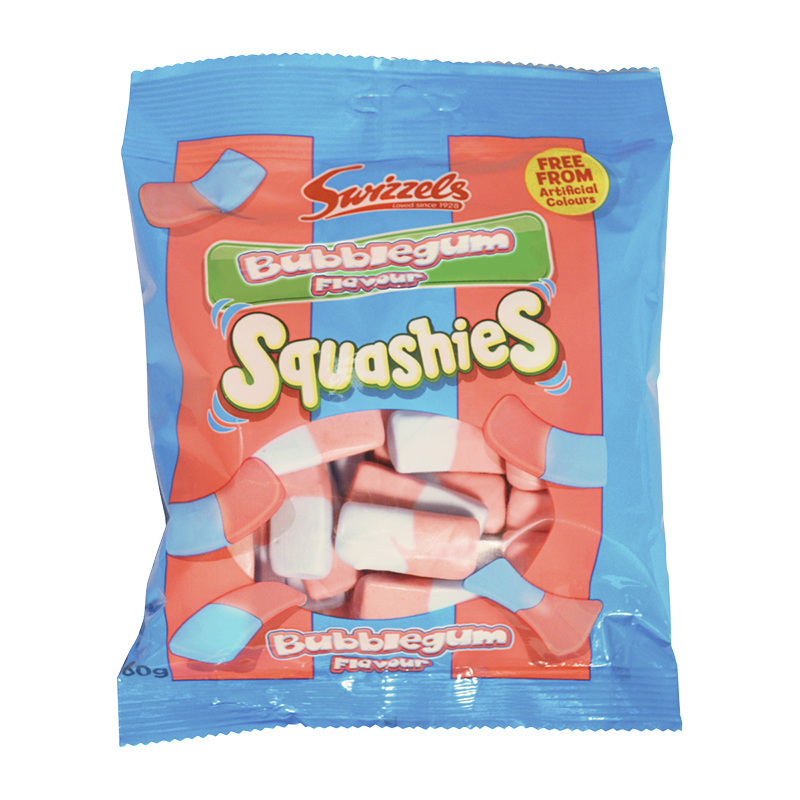 Swizzels Squashies Bubble Gum - 160g