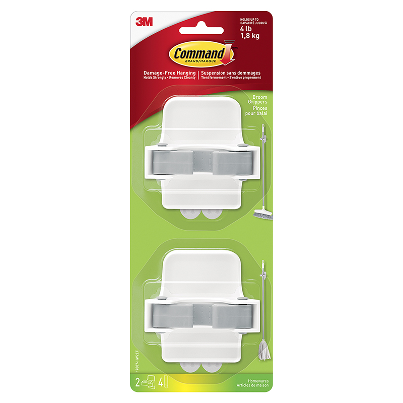 3M COMMAND BROOM GRIPPER 17007-HW2EF