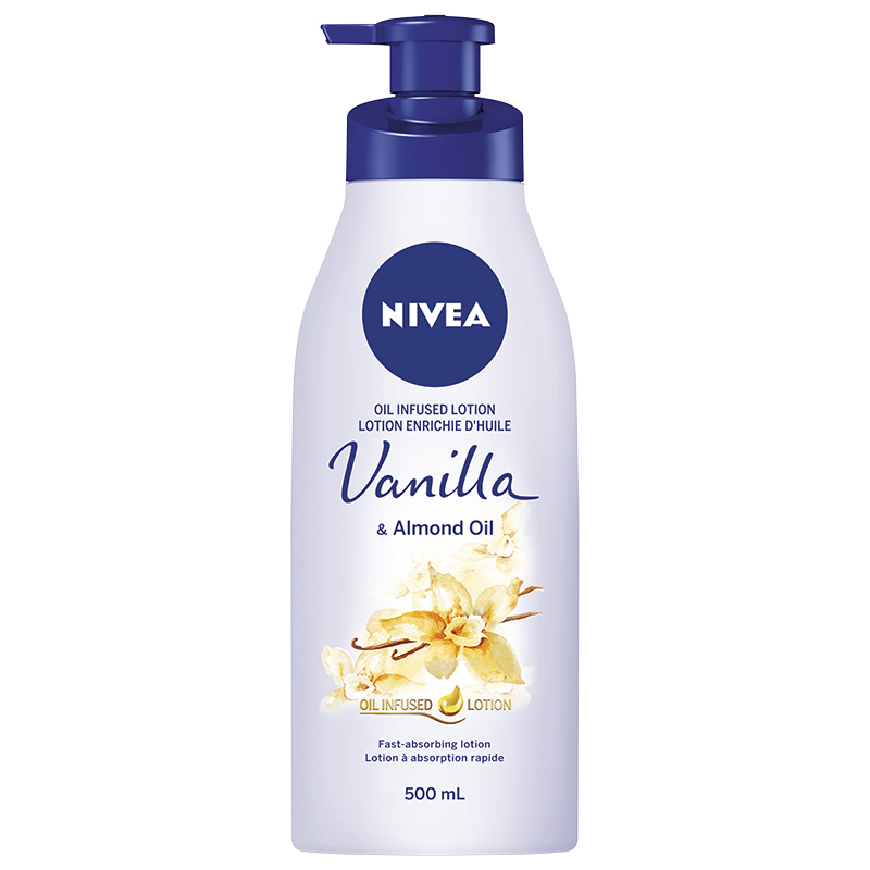 Nivea Oil Infused Lotion - Vanilla & Almond Oil - 500ml