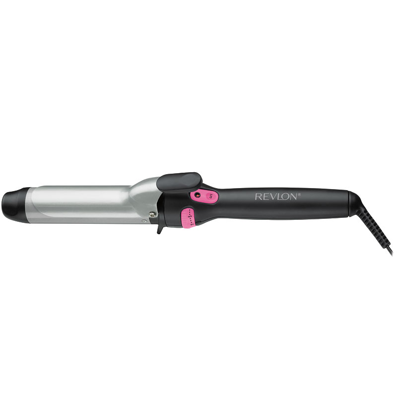 Revlon Perfect Heat Long Lasting Curls 1 1/4-inch Curling Iron - Black - RVIR1081FN1