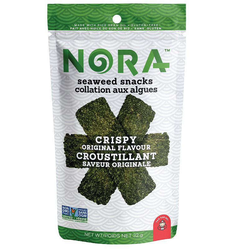 Nora Seaweed Crispy Snacks - Original - 32g