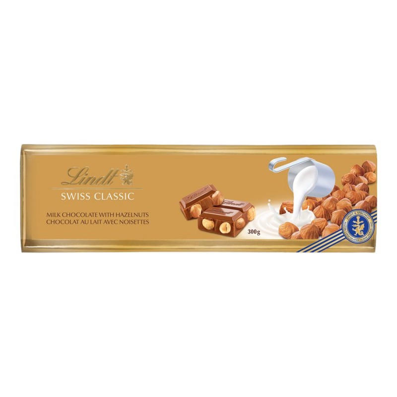 ラグビー ボール Lindt Dose in Modern (ab 1960) Lindt SWISS CLASSIC Gold Milk Chocolate Bar - 300 g | Zehrs