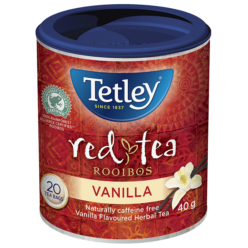 Tea Robiwl TETLEY RED TEA ROOIBOS VANIL 20'S