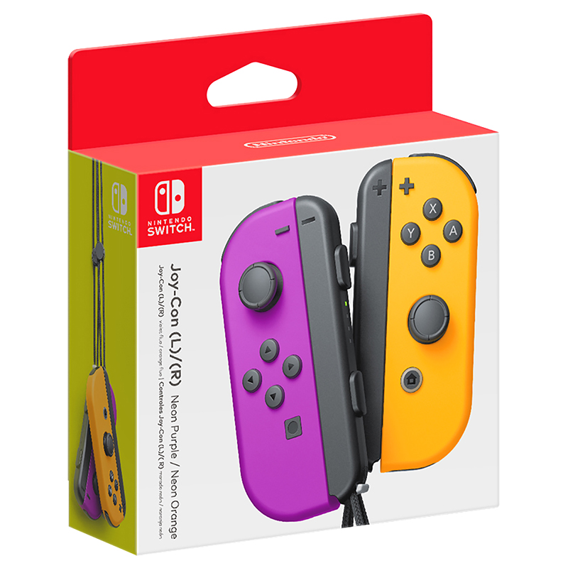 Nintendo Switch Joy-Con Controllers - 2 Pack - Neon Purple