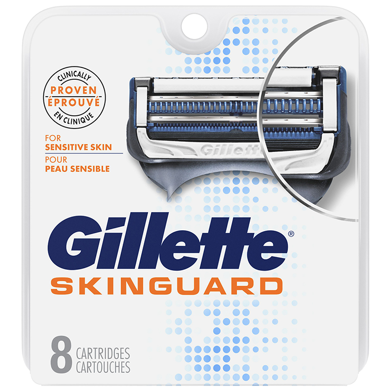 GILLETTE SKINGUARD CARTRIDGE 8'S