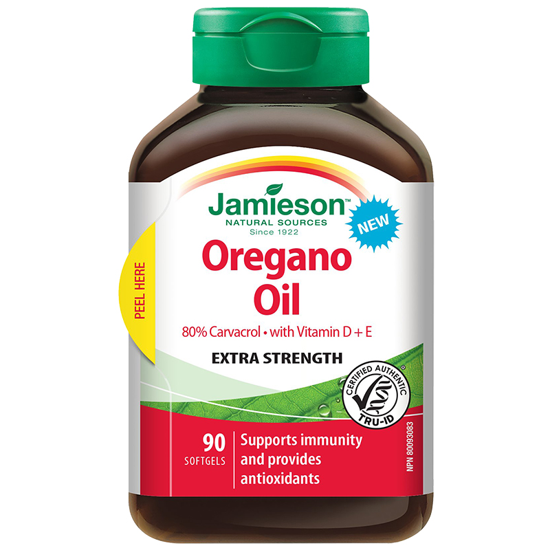 Jamieson Oregano Oil - Extra Strength - 90s