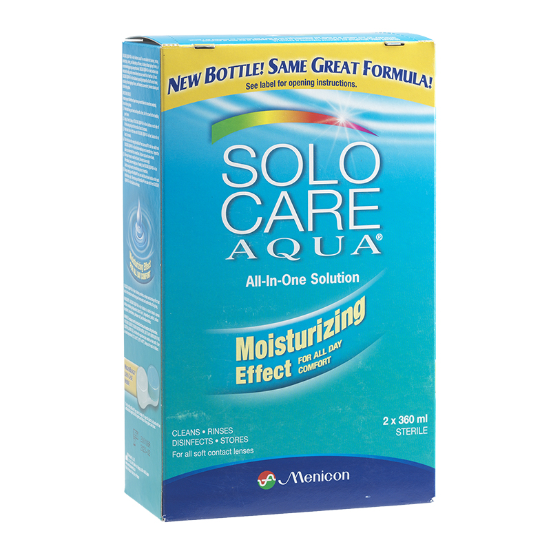 Solo Care Aqua All-In-One Solution - 2 x 360ml