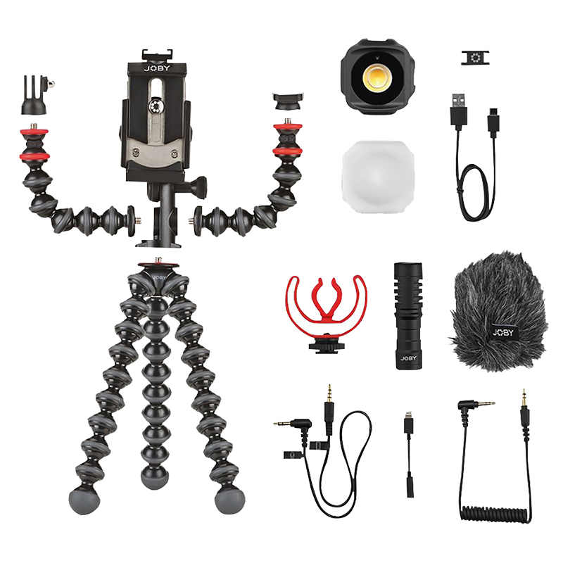 スマホアクセサリー Joby GorillaPod Mobile Vlogging Kit JOBY MOBILE VLOGGING KIT JB01645