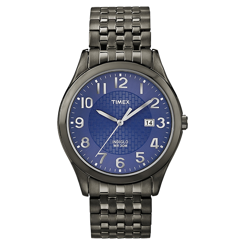 Timex indiglo blue sale