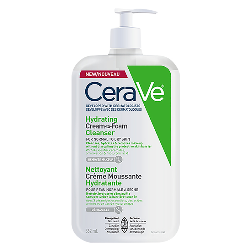 CeraVe Hydrating Cream to Foam Cleanser
