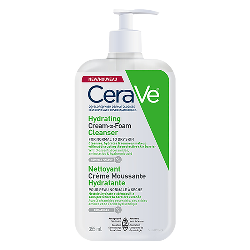 CeraVe Hydrating Cream to Foam Cleanser