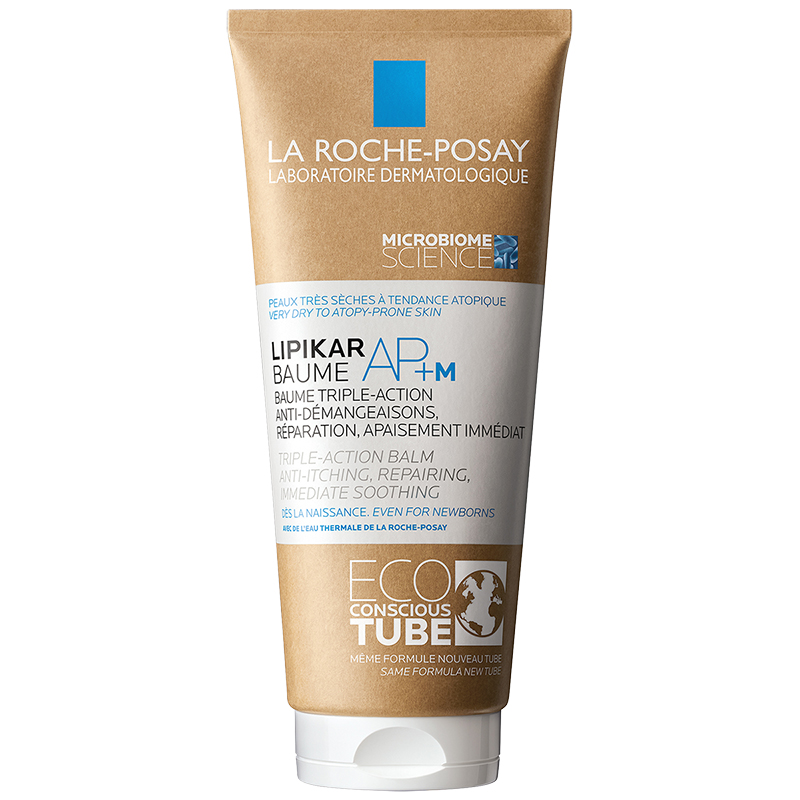 La Roche-Posay Lipikar Baume AP+M Triple Action Balm in Eco-Conscious Tube - 200ml