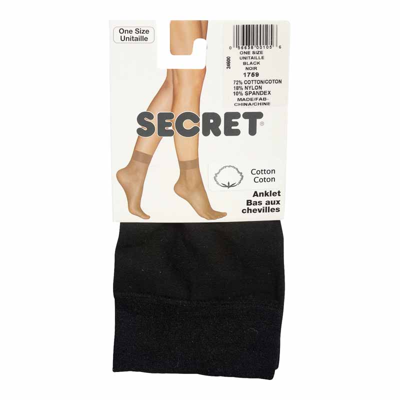 Secret Cotton Ankle High