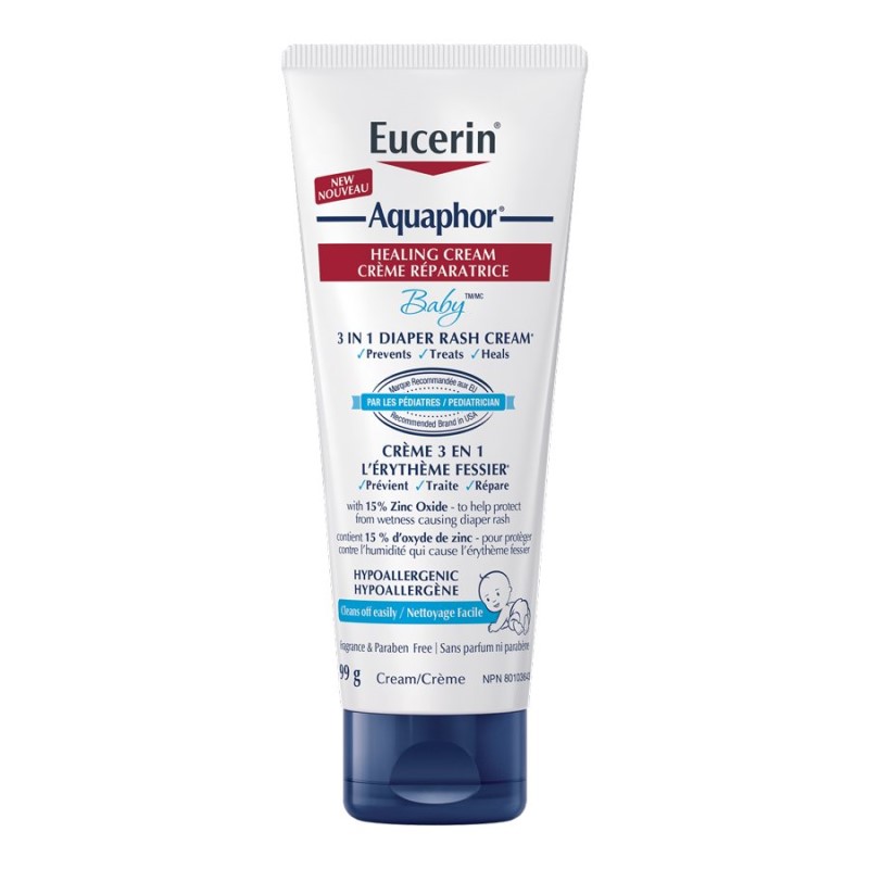 Eucerin Aquaphor Baby 3-in-1 Diaper Rash Cream 99g London