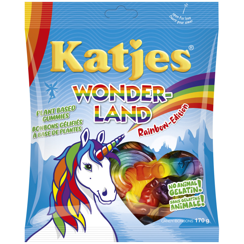 Katjes Wonder-Land Rainbow Candy - 170g