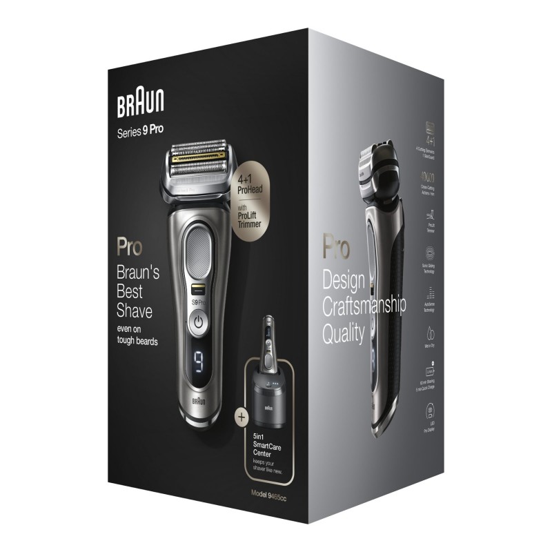 BRAUN SHAVER CLEAN & CHARGE 9465CC | London Drugs | 100
