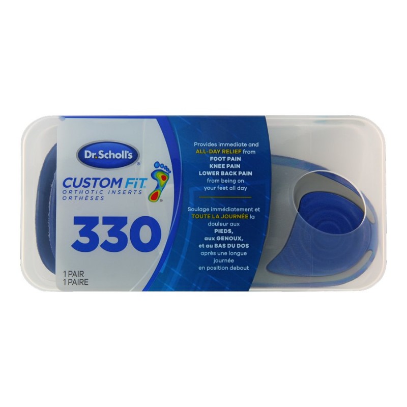 Scholl's Custom Fit Orthotic Inserts CF 330