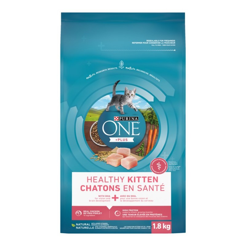 Purina one healthy kitten formula best sale